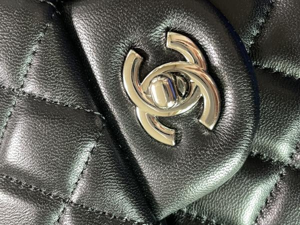 シャネル コピー  バッグ original leather ブラック CCマーク レディース 大人気! チェーンバッグ A1112-11