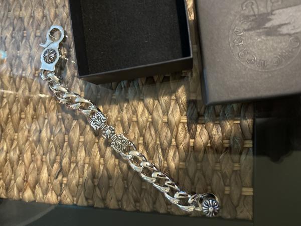 クロムハーツ フィリグリーブレスレット 偽物 クラシックチェーン