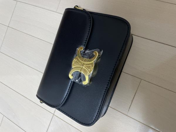 【セリーヌ】19SS新作 SMALL "TRIOMPHE"/ SHINY CALFSKIN (多色)201016a03