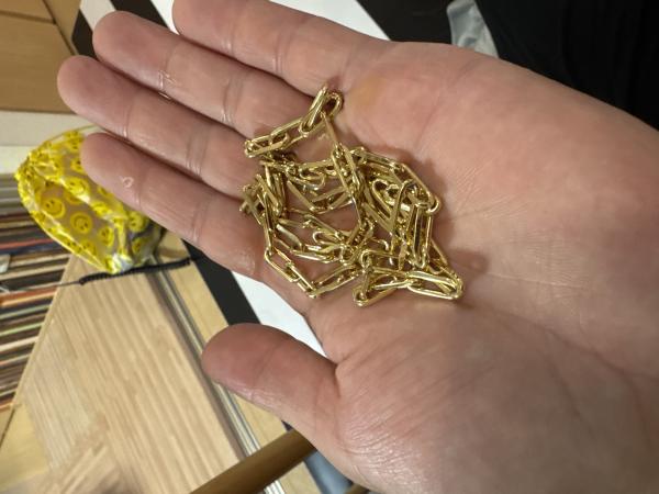 ジャニーズ / 菊池風磨 愛用カルティエ サントス ドゥ カルティエ ネックレス イエローゴールド B7224582