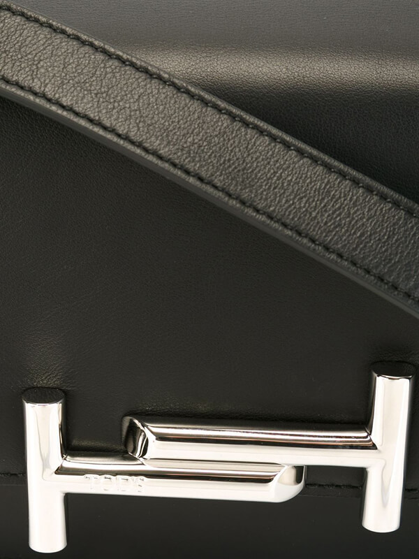 TODS 16SS★トッズ バッグスーパーコピー Tメタルバーデザインショルダー ブラック XBWAMUJ0100XAL B004