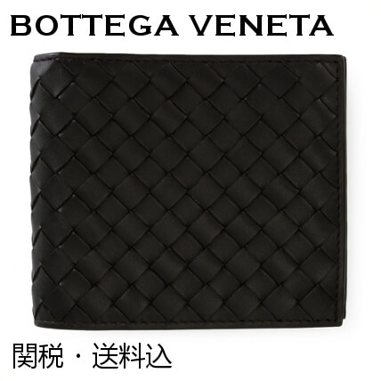 【関税送料込】定番＊ボッテガヴェネタ INTRECCIATO レザーウォレット 8031001