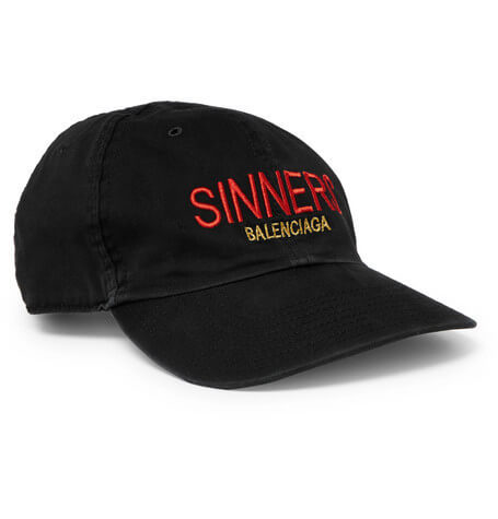 新作 バレンシアガスーパーコピー SINNERS ロゴ ベースボールキャップ 8102706