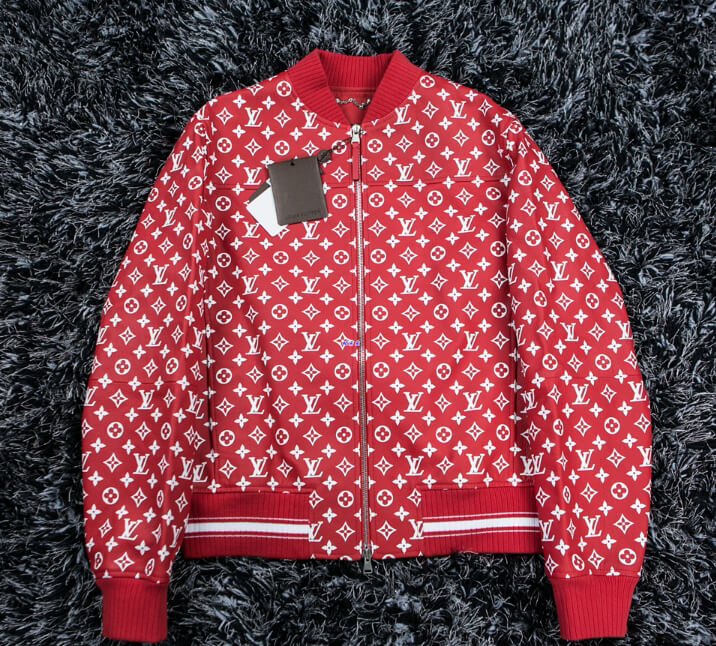 シュプリーム ルイヴィトンコピー Box Logo ボックスロゴ パーカー スウェット モノグラム 赤 8121901