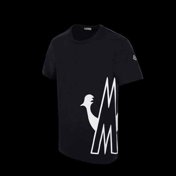 モンクレールコピー★2019AW★M字デザインロゴ入半袖Tシャツ★関税送料込 9080103