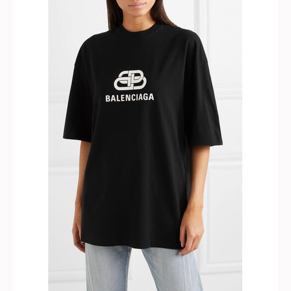 19SS新作 バレンシアガ Tシャツコピー New BB Mode オーバーサイズTシャツ 9080708