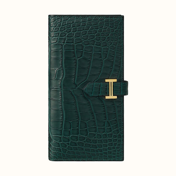 【エルメススーパーコピー】日本未入荷 希少品♪ベアン 長財布 グリーン 財布 緑 H035097CC6O