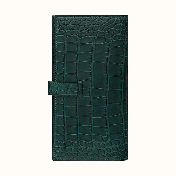 【エルメススーパーコピー】日本未入荷 希少品♪ベアン 長財布 グリーン 財布 緑 H035097CC6O