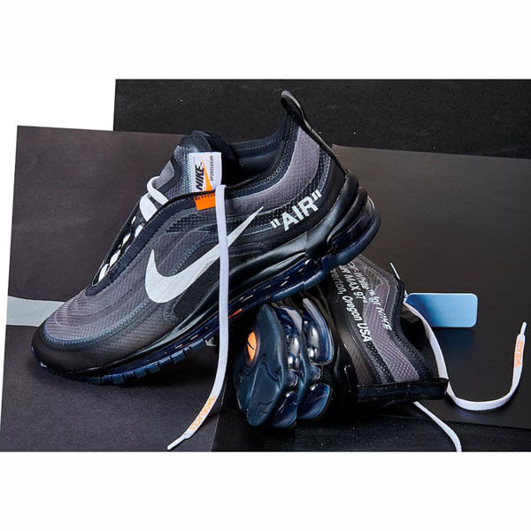 オフ ホワイト ナイキ エアマックス スニーカー コピー  Off-White Air Max 97 ナイキ オフホワイト エアマックス97 AJ4585-001