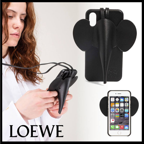 ☆ロエベ iPhoneケース コピー エレファントレザーiPhoneケース2020101406