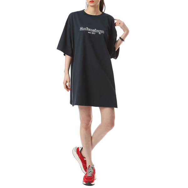 バレンシアガコピー EST 1917 OVERSIZE T-SHIRT 583214 TFV44 8502