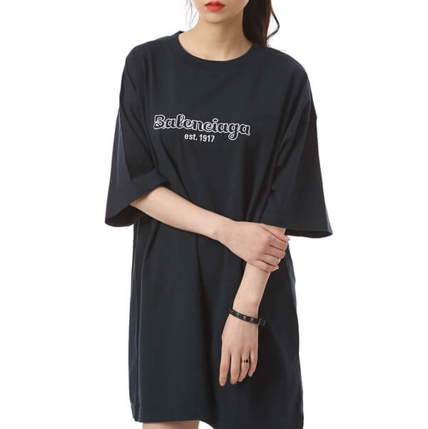バレンシアガコピー EST 1917 OVERSIZE T-SHIRT 583214 TFV44 8502