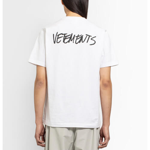 ヴェトモン(ヴェトモン)コピー JEANSロゴ TシャツAW201116B14807