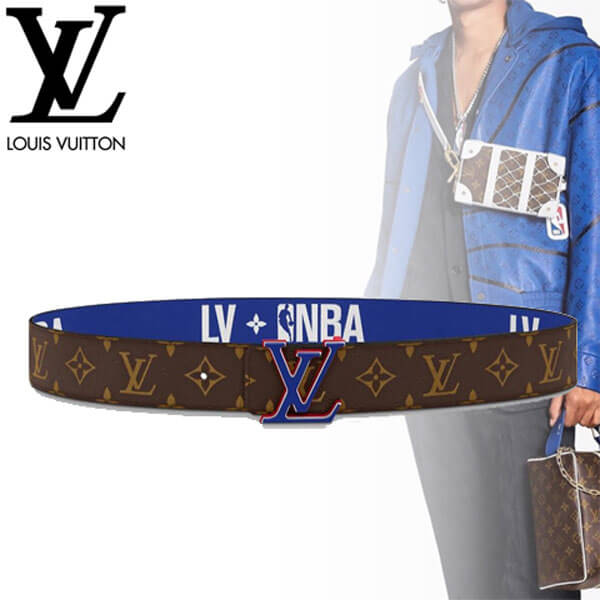 ルイヴィトン x NBA  コピー コレクション メンズ ベルト MP278U