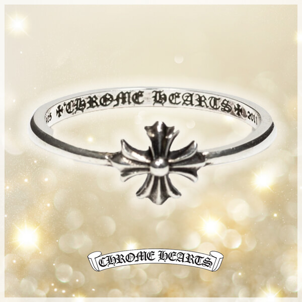 クロムハーツ コピー TINY CH CROSS BANGLE BRACELET20AD12H0G18