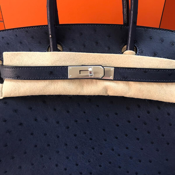 エルメス★(入手不可能.顧客のみの特権)Birkinオーストリッチ30cm コピーハンドバッグPK09