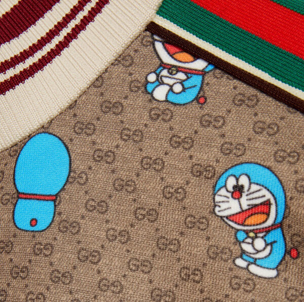 グッチ 直営店 在庫一掃セール​ グッチ★ドラえもん × グッチ ジャージジャケット 656594XJDH32138