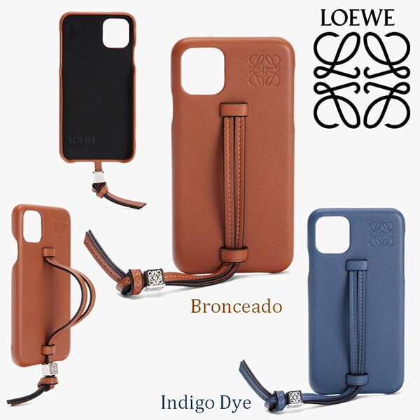 【ロエベ】スーパーコピー ハンドルロゴ入り*iPhone 11 Pro Maxカバー*C691C54X01