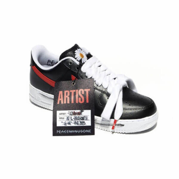 【人気限定】ナイキ エアフォース1 パラノイズ 偽物 剥がれるスニーカーナイキ Air Force 1 Low Peaceminusone Para-Noise AQ3692-002