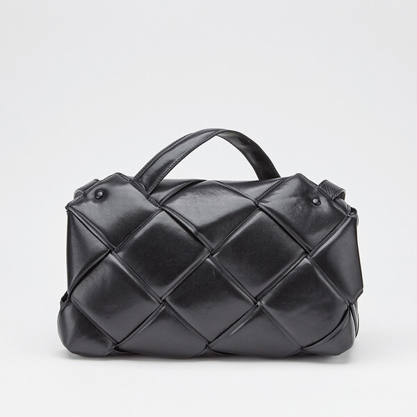 ボッテガヴェネタ スーパーコピー シャイニーナッパレザー トップハンドルバッグ632647VCQR18803