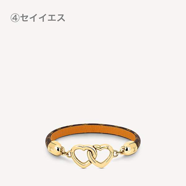 【ルイヴィトン】★大人気★4種♪モノグラム ブレスレット 偽物 21041610