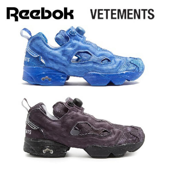 関送込☆ヴェトモン X リーボック コラボ コピー InstaPump Fury スニーカー 21041611