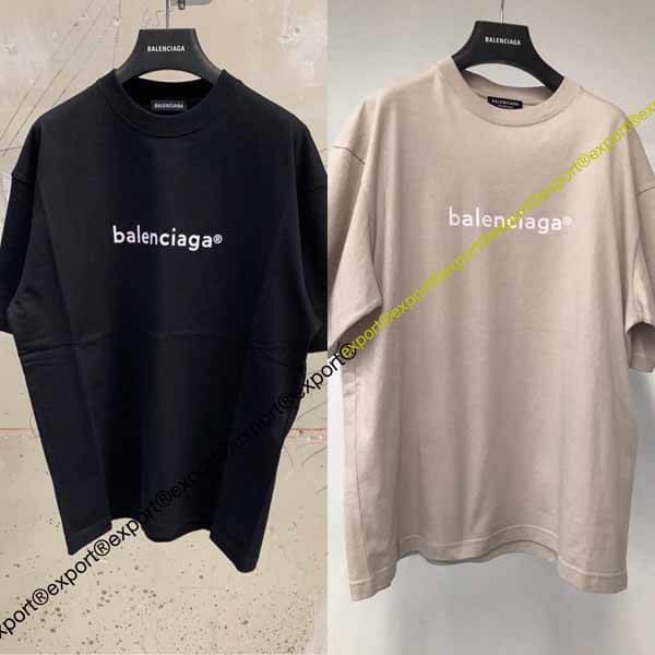 バレンシアガ コピー メンズロゴオーバーサイズTシャツ日本未入荷各色！ 21072006