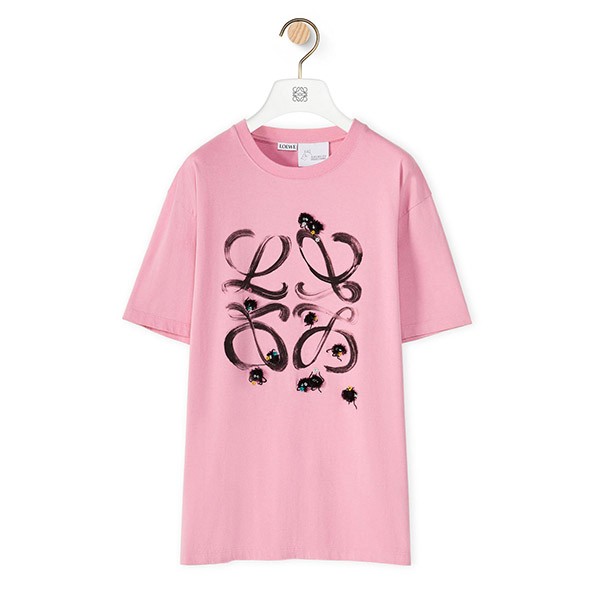 [ロエベ×千と千尋の神隠し] ススワタリ Tシャツ 偽物 送料+関税込H848Y22X15
