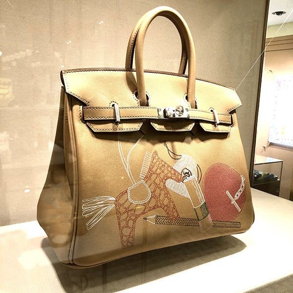 エルメス 2022【SAC Birkin 25"IN and OUT"】BISCUIT/Veau Swift22030212