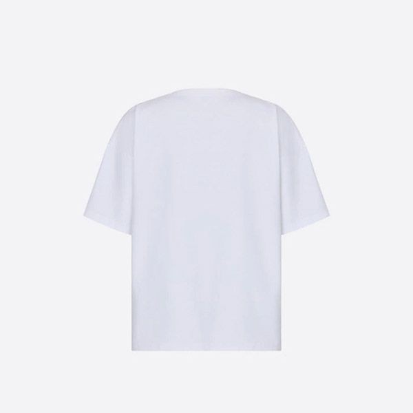 国内発送 ディオール AND JACK KEROUAC オーバーサイズ Tシャツ 偽物 293J673A0554_C089