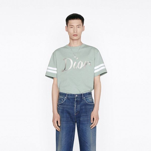★オシャレ★【ディオール】ロゴ Tシャツ 偽物 コットンジャージー293J659A0554_C980​