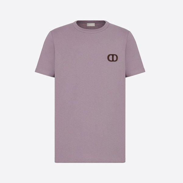 新作◆ディオール◆CDICON Tシャツ コピー コットン クルーネック 刺しゅう013J600A0589_C585​