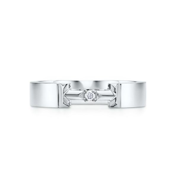 【即発】ティファニー コピーTシリーズ トュルーダイヤモンドリング 18k 4mm