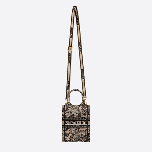★ディオール BOOK TOTE ミニ フォンバッグ 偽物トワルドゥジュイ 即納 2色 S5555CRGO_M928