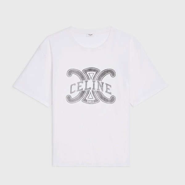 在庫ありセリーヌ トリオンフ オーバーサイズ Tシャツ コピー 2X56B671Q.01EA