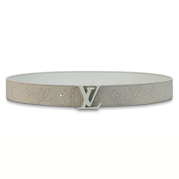 稀少国内発送◆​ルイヴィトン◆ベルト 偽物 LVシェイプ 40MM リバーシブル M0573Q