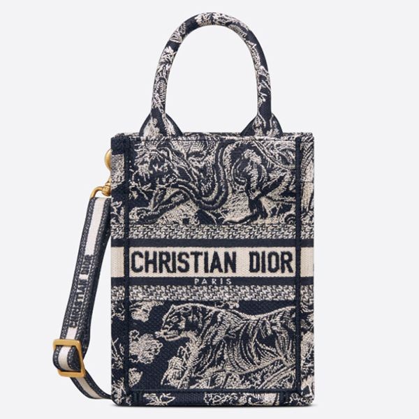 ★ディオール BOOK TOTE ミニ フォンバッグ 偽物トワルドゥジュイ 即納 2色 S5555CRGO_M928