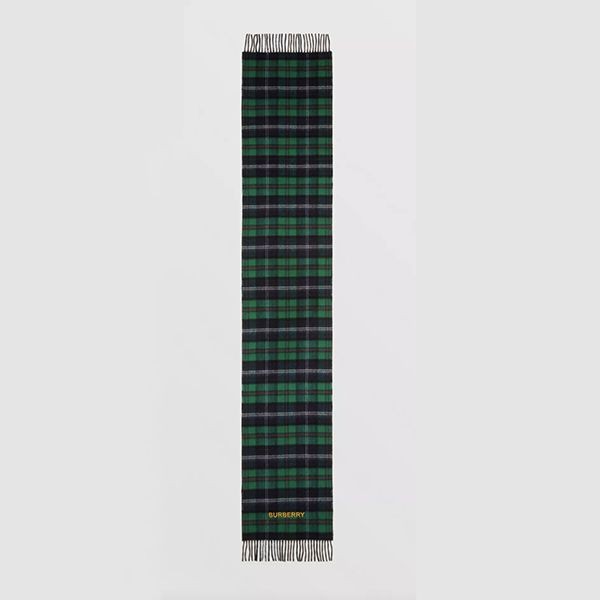 【VIPセールで入荷！】バーバリー 偽物 リバーシブル チェック カシミア マフラー 80621911