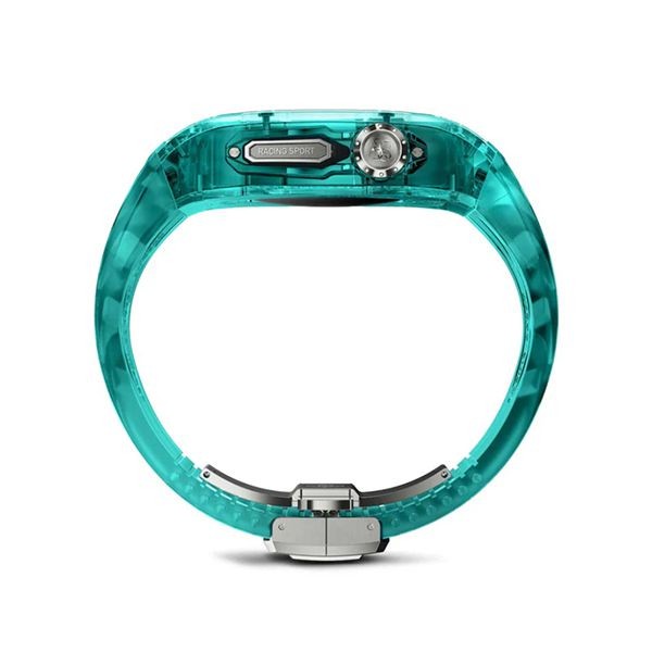 便利でgolden concept 偽物 Apple Watch Case RSTR45 AQUA MINT