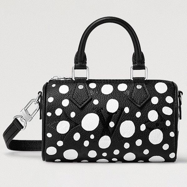 ＜最新で絶対欲しい>2023ルイヴィトン 偽物 LV×YK ナノ スピーディ ミニショルダーバッグ M81910