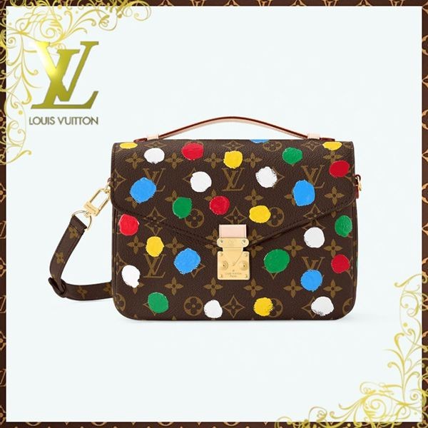 人気No1LV×YK コピー ポシェット メティス コラボ ショルダーバッグ M46384