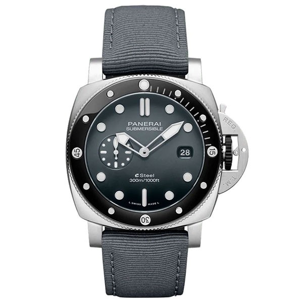 関税なしパネライ サブマーシブル クアランタクアトロ ESteel Grigio Roccia ブティック限定 PAM01288
