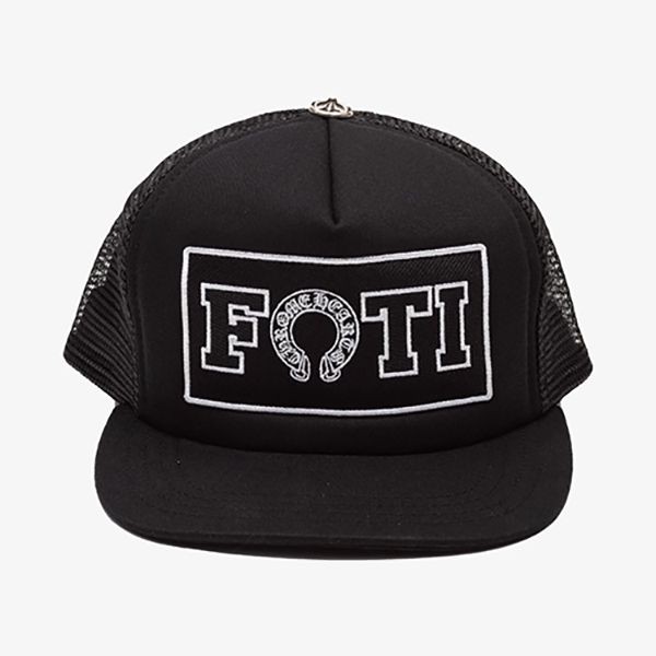 ★日本!!人気！クロムハーツ FOTI CH パッチ キャップ スーパーコピー(黒)
