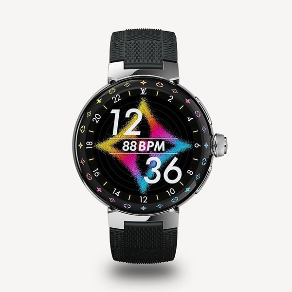 ルイヴィトン 時計 偽物 タンブール ホライゾン スマートウォッチ 偽物 3色 QBB183