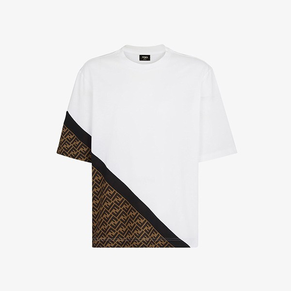 【手元に在庫有】フェンディ ブルージャージー Tシャツ スーパーコピー 2色 FAF682AN68F1KRQ