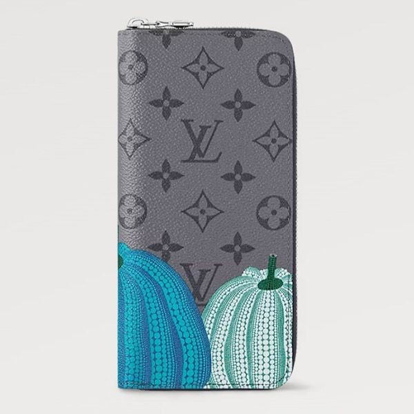 数量限定版ルイヴィトン LV × YK 草間彌生 ジッピーウォレット 偽物 長財布 M81971