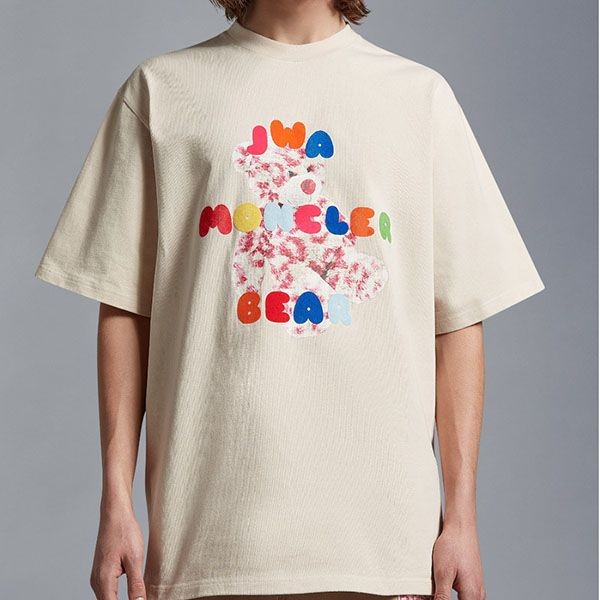 VIPセールモンクレール JW Anderson ロゴ Tシャツ 偽物 I109E8C00001