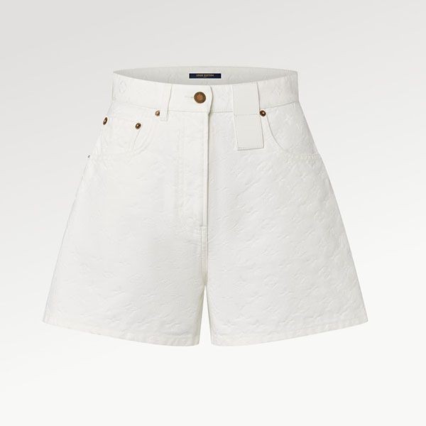 即発送ルイヴィトン デニム 偽物ショートパンツ 1ABIR3