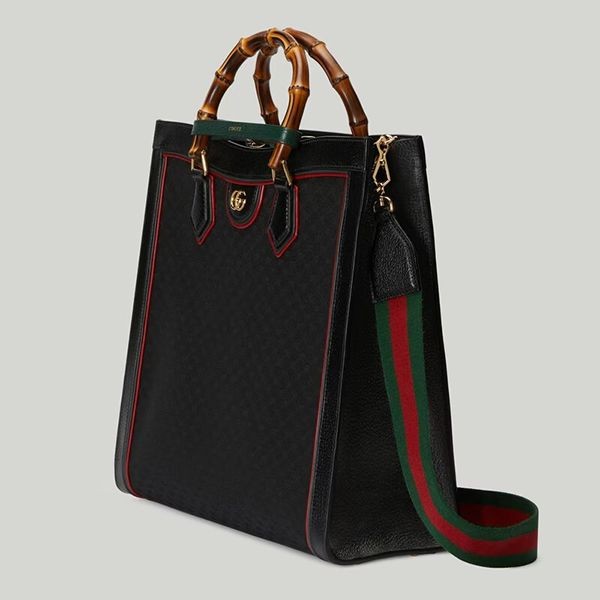 【ブティック】グッチ ダイアナ キャンバス ラージ トートバッグ 偽物 703218AAB1H1278