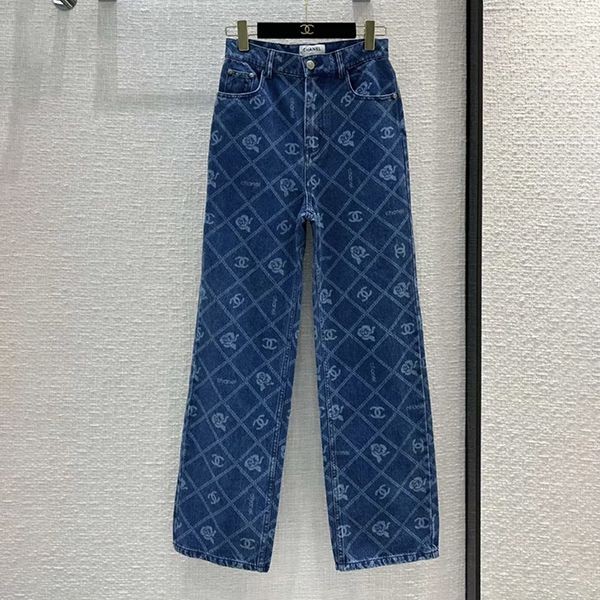 累積売上総額第１位！シャネル スーパーコピー デニムパンツ ブルー